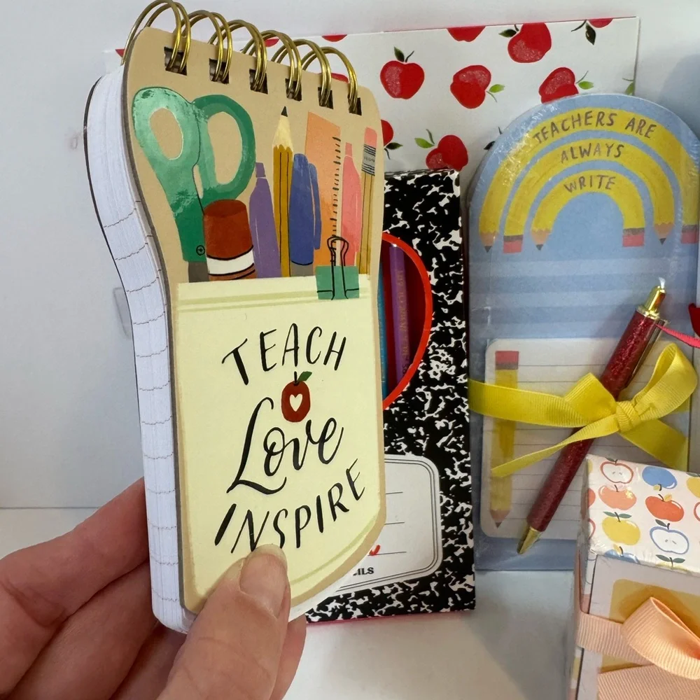 Teacher Gift Set with Stationery and Accessories